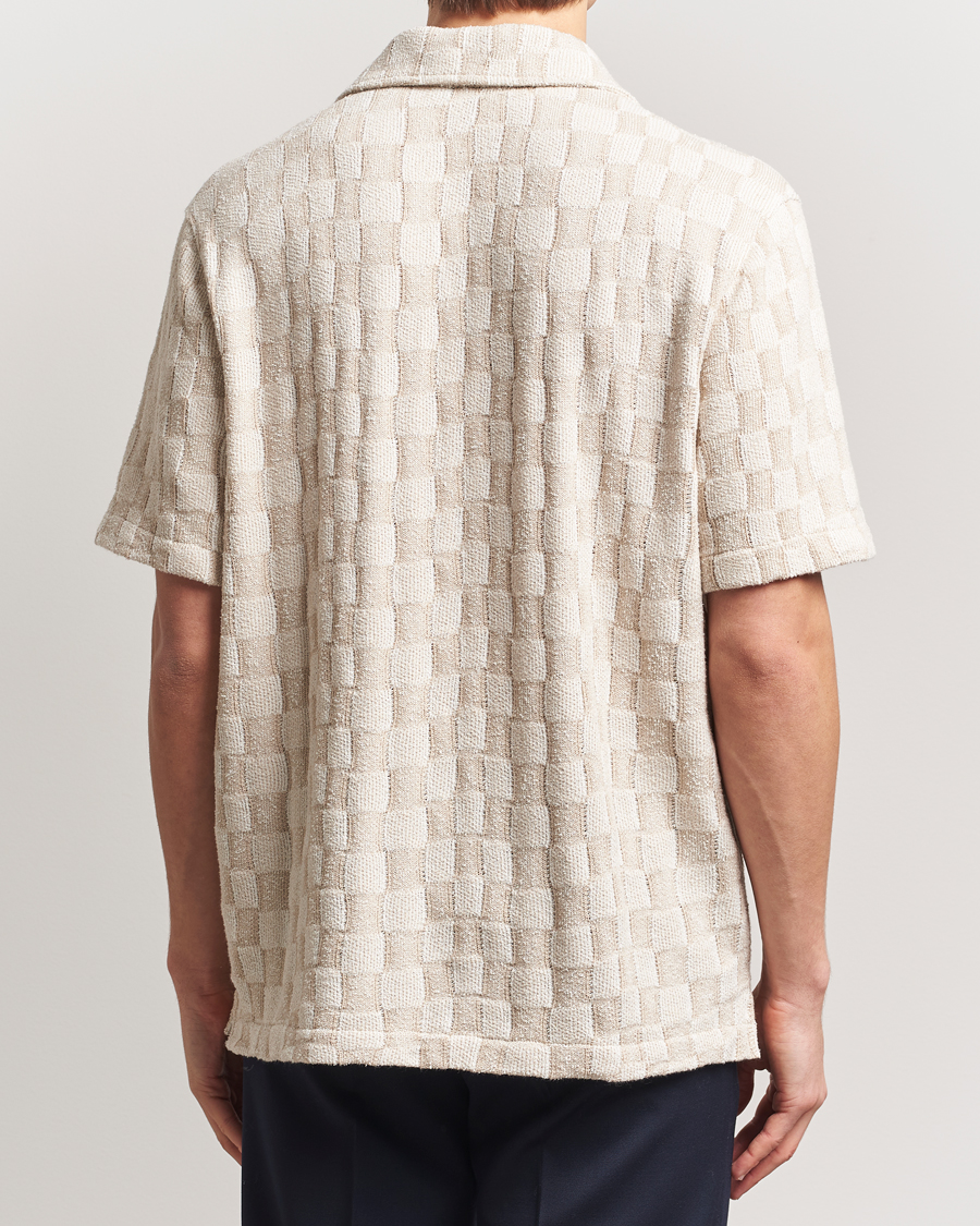 Homme | Chemises | J.Lindeberg | Torpa Resort Jersey Shirt Moonbeam