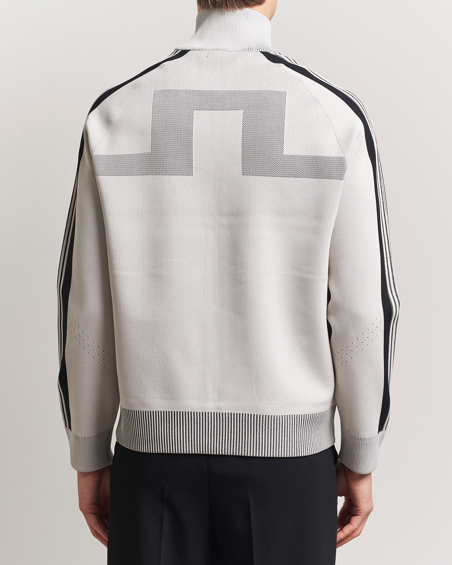 Homme | Manteaux Et Vestes | J.Lindeberg | Max Tech Knit Track Jacket Moonbeam