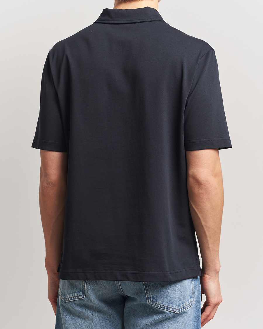 Homme | Polos | J.Lindeberg | Roy Relaxed Polo Pique Black