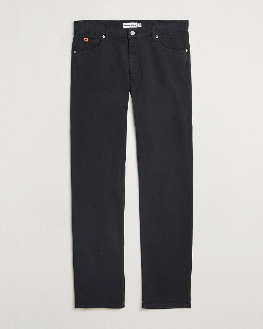 Homme | Pantalons | J.Lindeberg | Jax Left Hand Twill Jeans Black