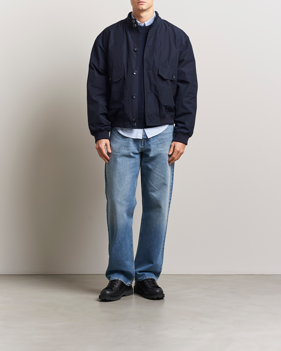 Homme | Manteaux Et Vestes | Palmes | Harrington Jacket Navy