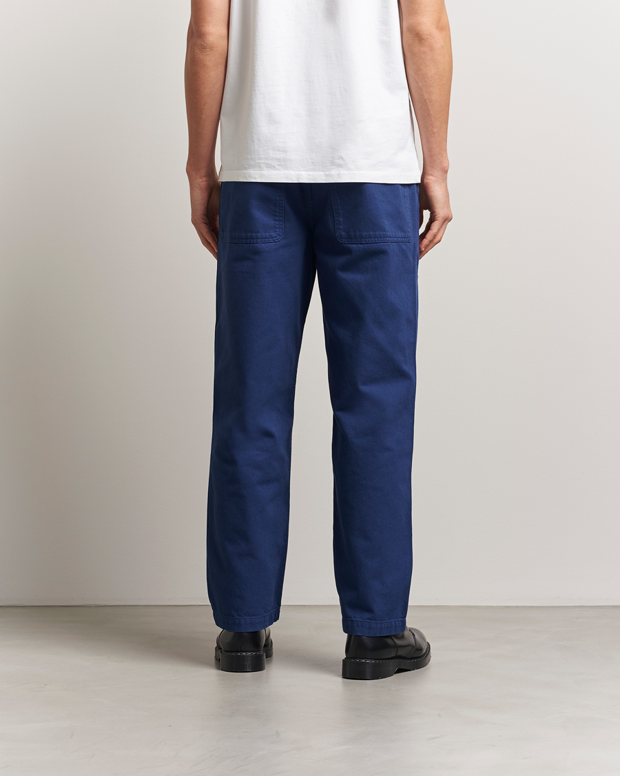 Homme | Pantalons | Palmes | Twill Cotton Pants Dark Blue