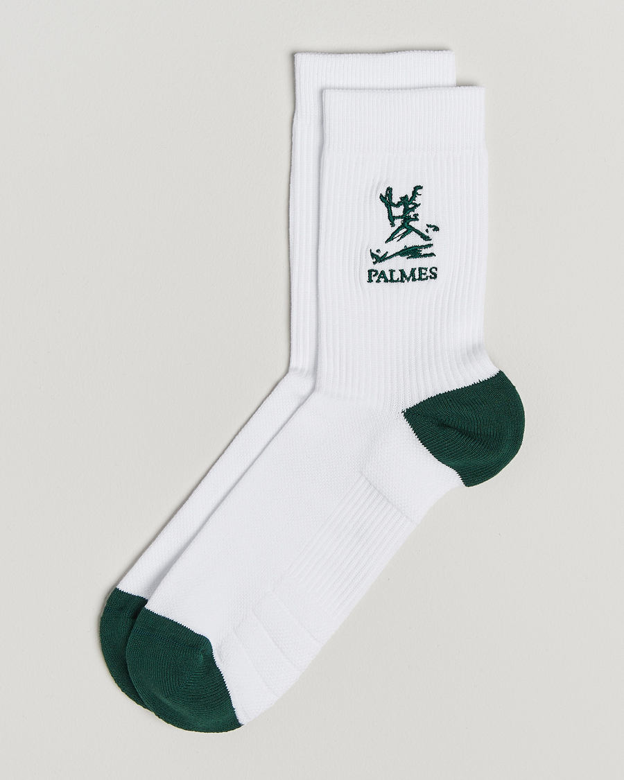 Homme | Sous-Vêtements Et Chaussettes | Palmes | 2-Pack Contrast Tennis Socks White