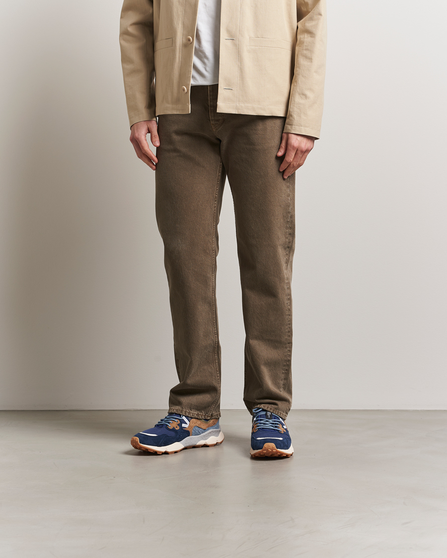 Homme | Flower Mountain Yamano 3 Suede/Canvas Sneaker Navy | Flower Mountain | Yamano 3 Suede/Canvas Sneaker Navy