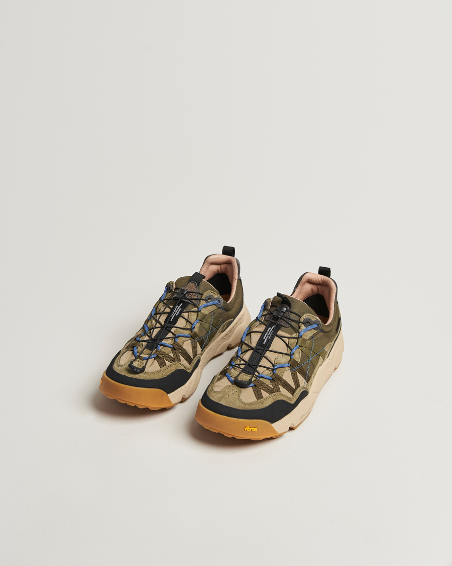 Homme | Flower Mountain Iwano 2 Suede/Nylon Trail Sneaker Green | Flower Mountain | Iwano 2 Suede/Nylon Trail Sneaker Green