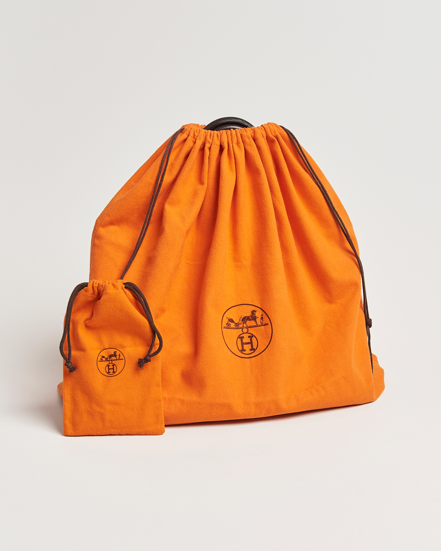 Homme | Hermès Pre-Owned Birkin 35 Taurillon Clemence Handbag Ebene | Hermès Pre-Owned | Birkin 35 Taurillon Clemence Handbag Ebene