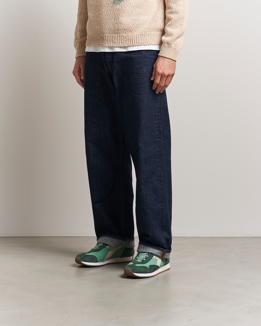 Homme | Diadora Equipe Canvas Running Sneaker Green | Diadora | Equipe Canvas Running Sneaker Green