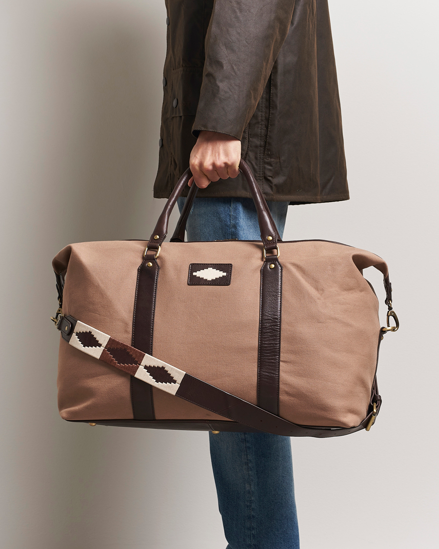 Homme | Sacs | Pampeano | Cabballero Large Canvas Weekend Bag Khaki