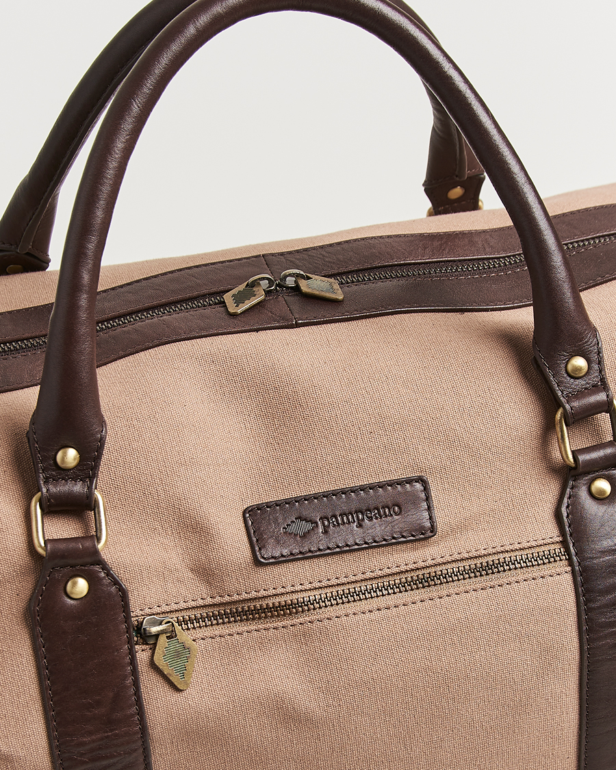 Homme | Sacs | Pampeano | Cabballero Large Canvas Weekend Bag Khaki