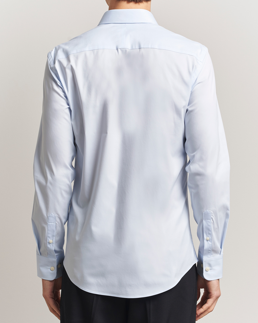 Homme | Chemises | Tiger of Sweden | Adley Slim Fit Cut Away Shirt Light Blue
