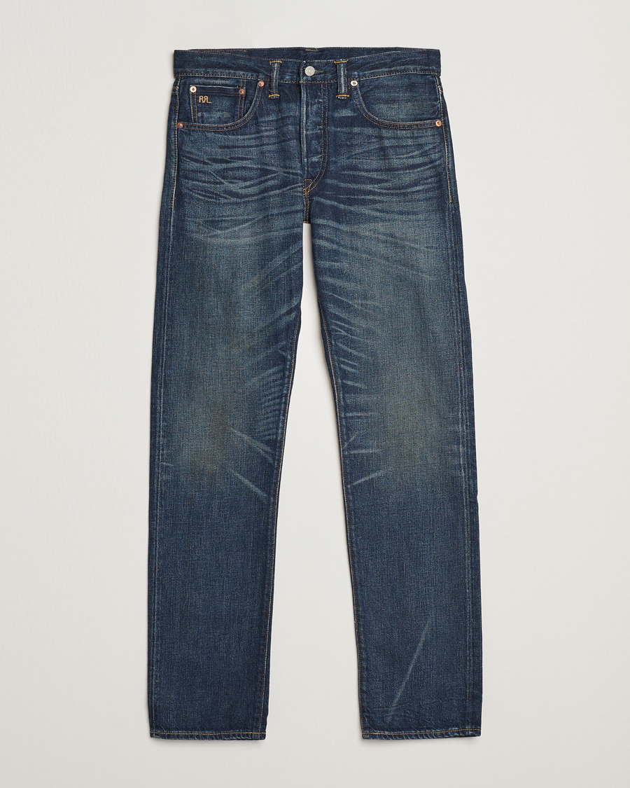 Homme | Jeans | RRL | Slim Fit 5-Pocket Denim Ridgecrest Wash