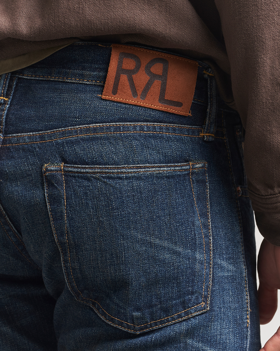 Homme | Jeans | RRL | Slim Fit 5-Pocket Denim Ridgecrest Wash