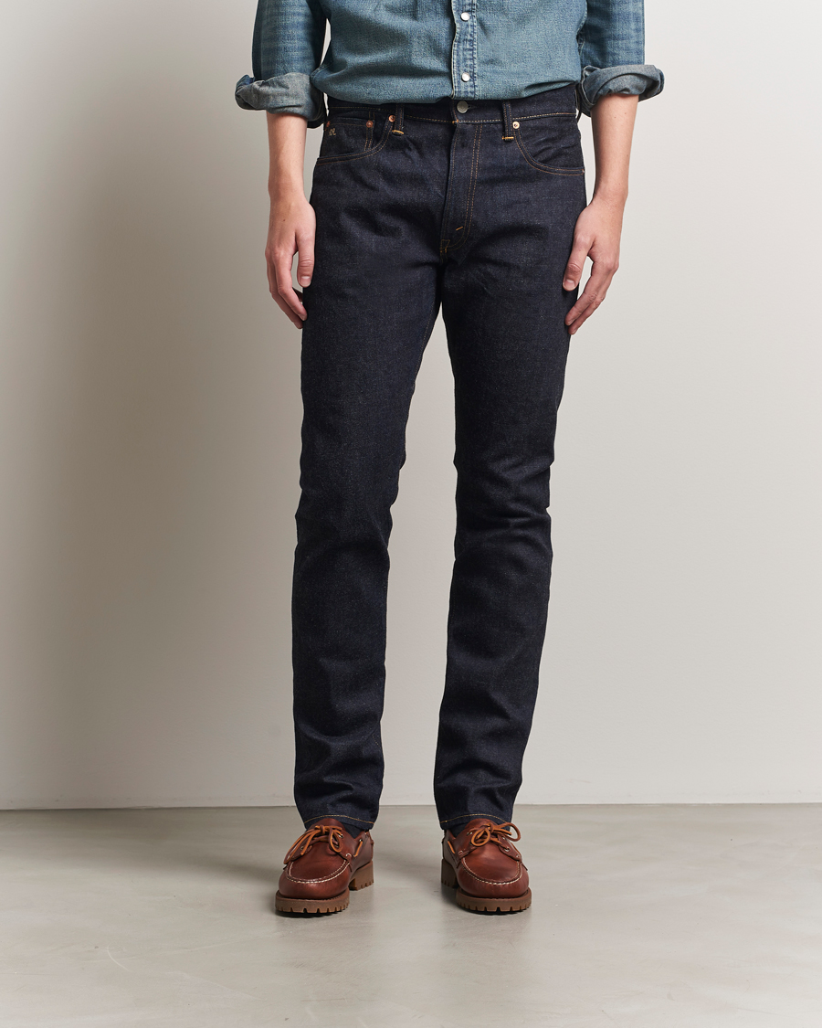 Homme | Jeans | RRL | Slim Fit 5-Pocket Denim East/West Rinse