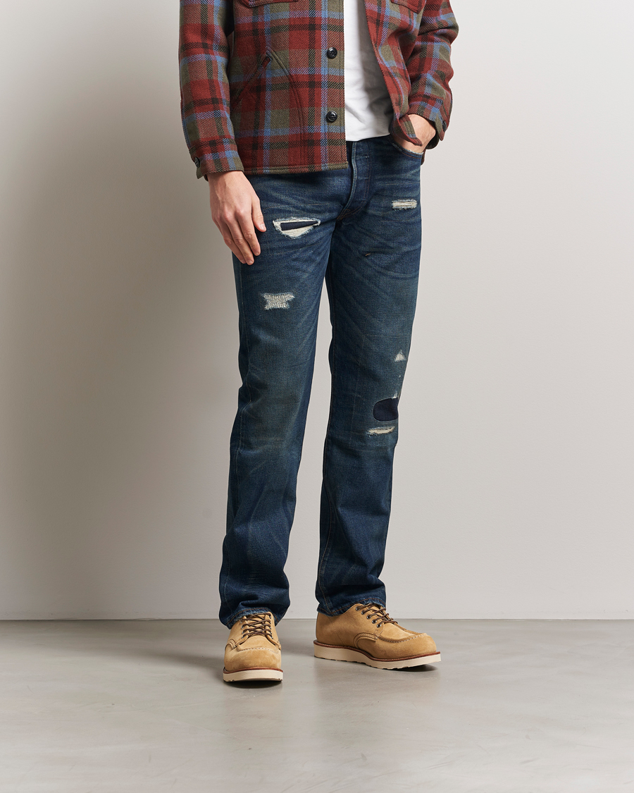 Homme | Jeans | RRL | Straight Fit 5-Pocket Denim Hawley Wash