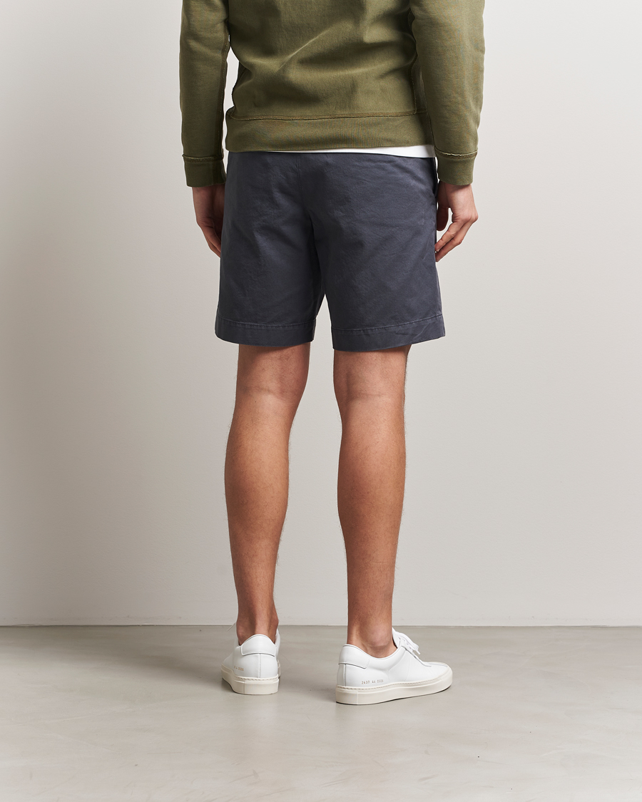 Homme | Shorts | RRL | Officers Flat Shorts Navy
