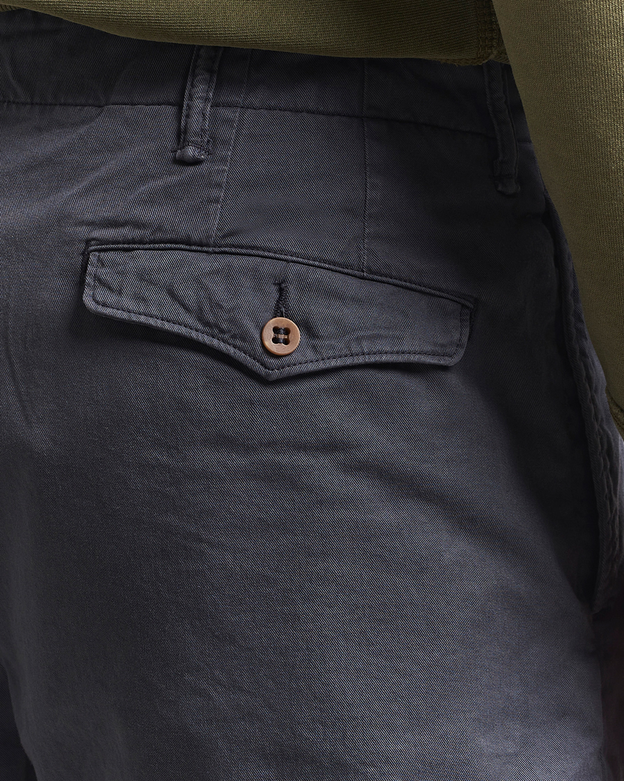 Homme | Shorts | RRL | Officers Flat Shorts Navy