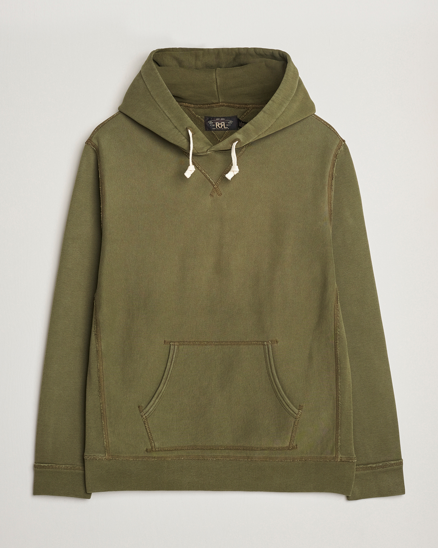 Homme | Pulls Et Tricots | RRL | Hooded Sweatshirt Olive