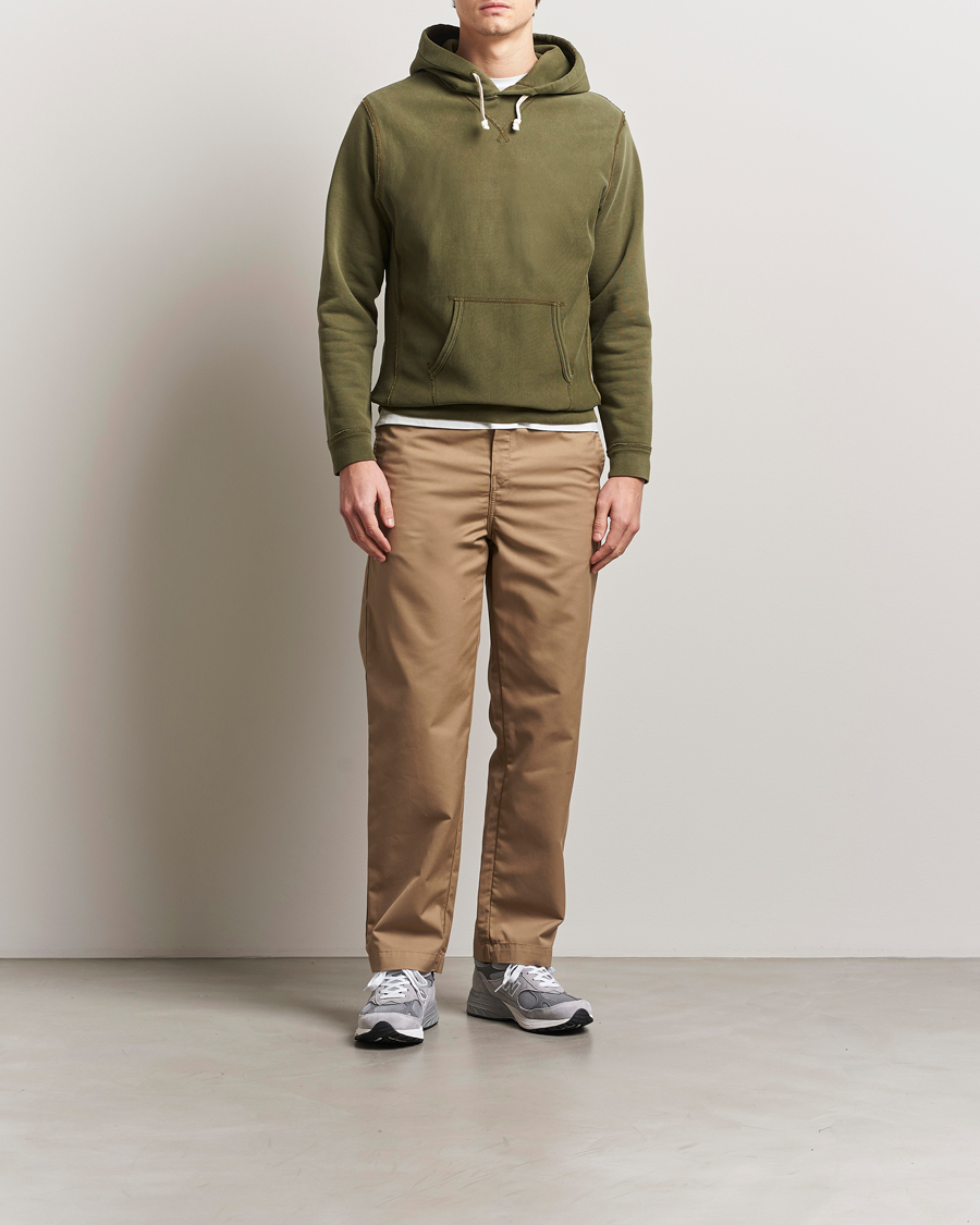 Homme | Pulls Et Tricots | RRL | Hooded Sweatshirt Olive