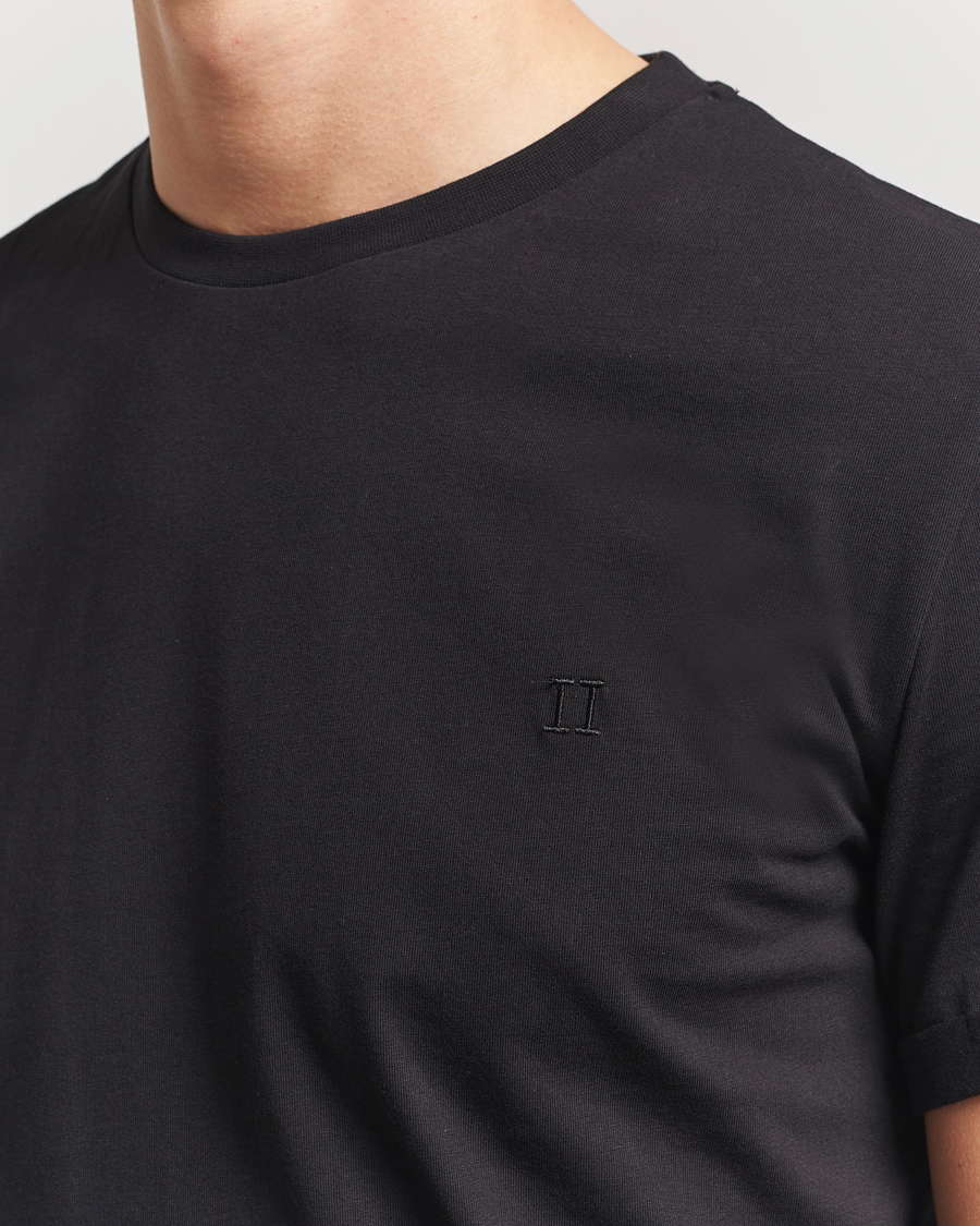 Homme | T-shirts | LES DEUX | Nørregaard Tonal T-Shirt Black