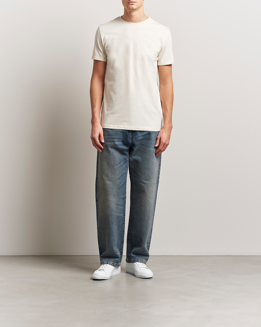 Homme | T-shirts | LES DEUX | Nørregaard Tonal T-Shirt Ivory