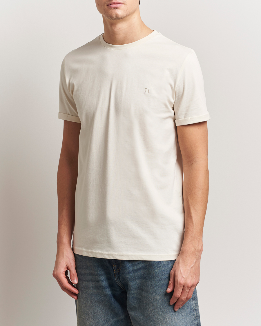 Homme | T-shirts | LES DEUX | Nørregaard Tonal T-Shirt Ivory