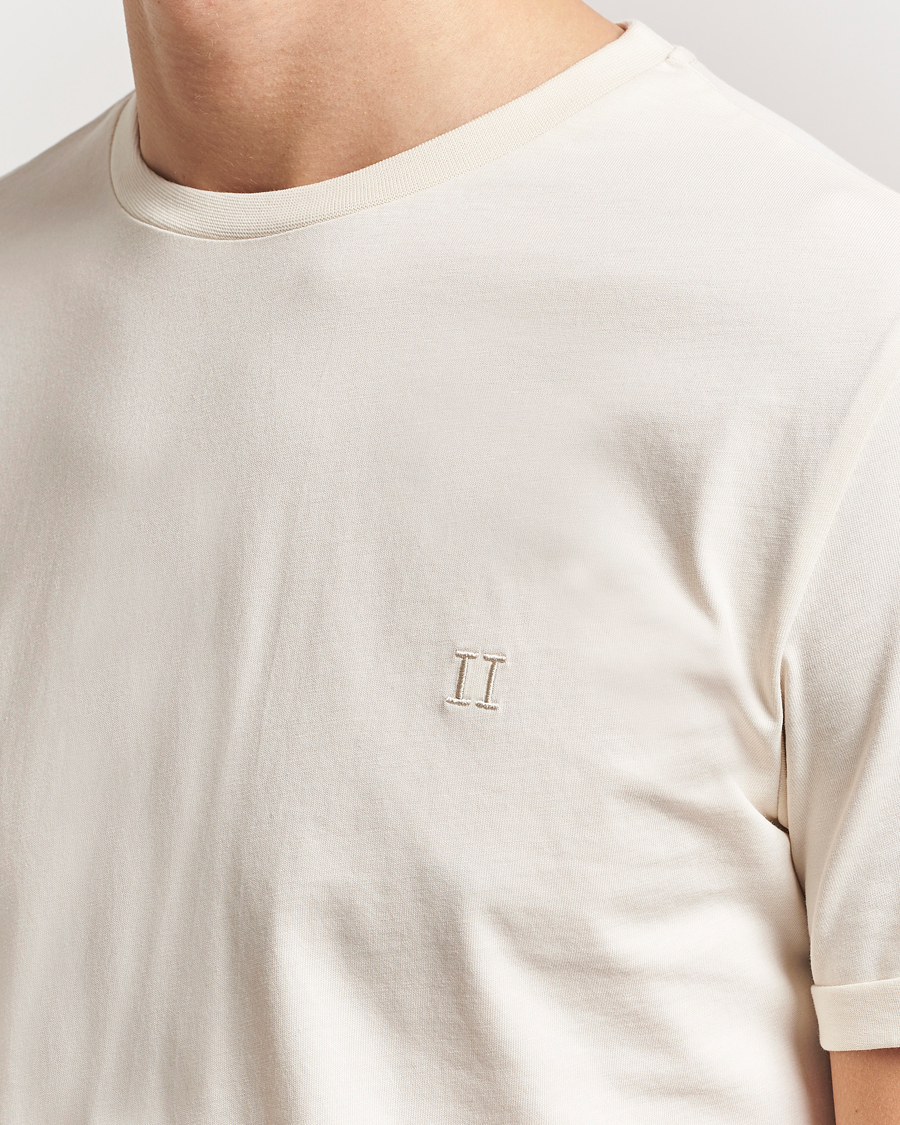 Homme | T-shirts | LES DEUX | Nørregaard Tonal T-Shirt Ivory