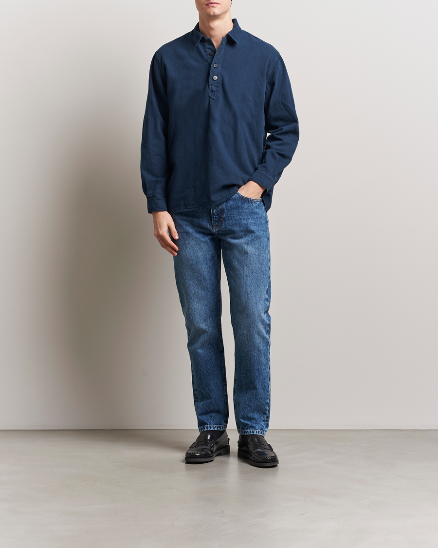 Homme | Jeans | Jeanerica | TM005 Tapered Jeans Ring Spun Mid Blue