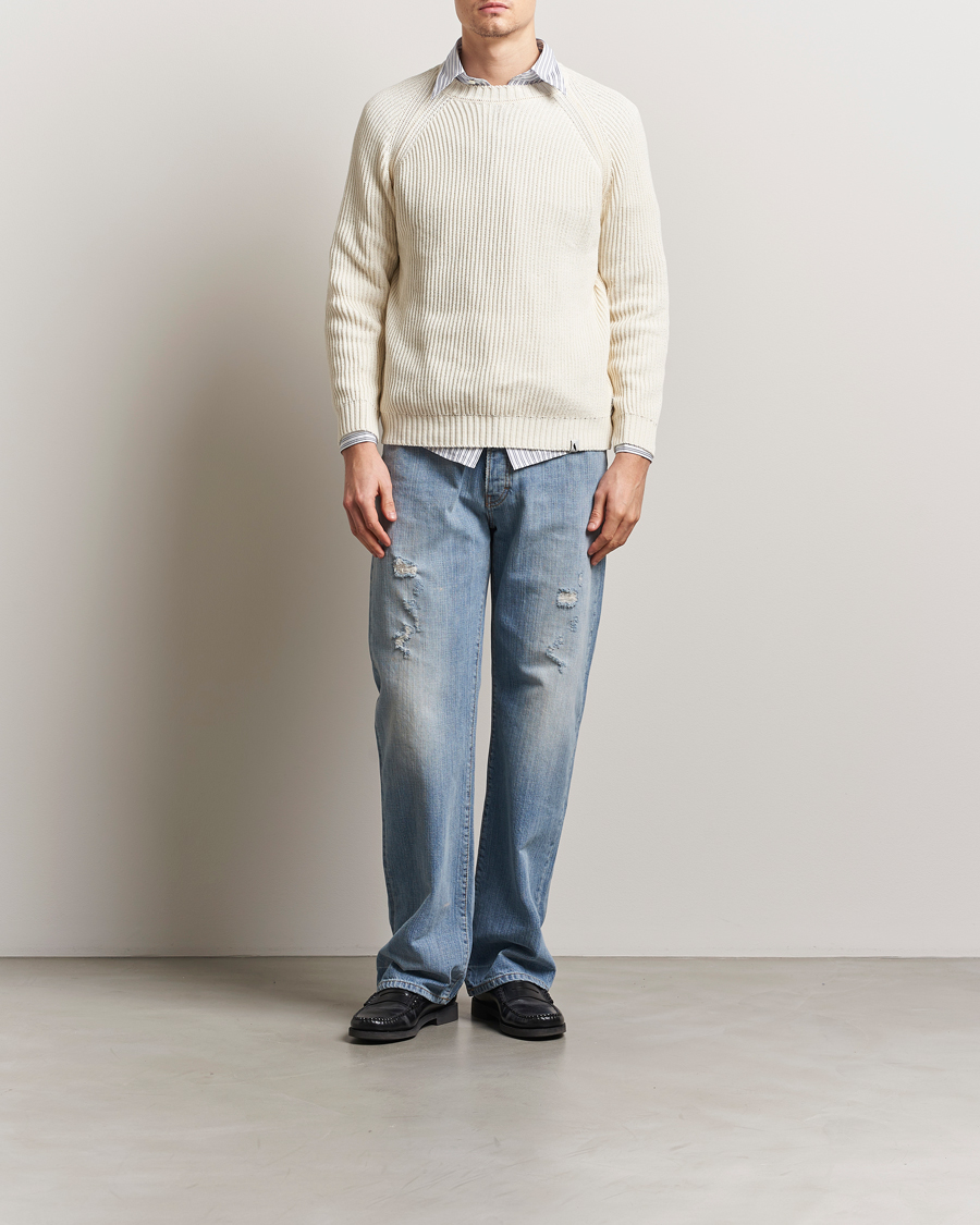 Homme | Jeans | Jeanerica | VM009 Vega Jeans Light Blue Righe
