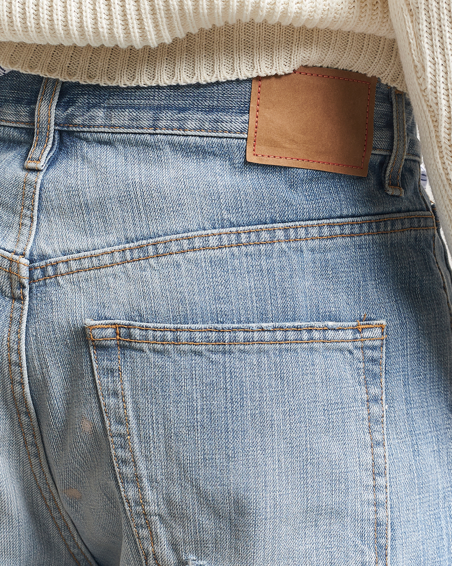 Homme | Jeans | Jeanerica | VM009 Vega Jeans Light Blue Righe