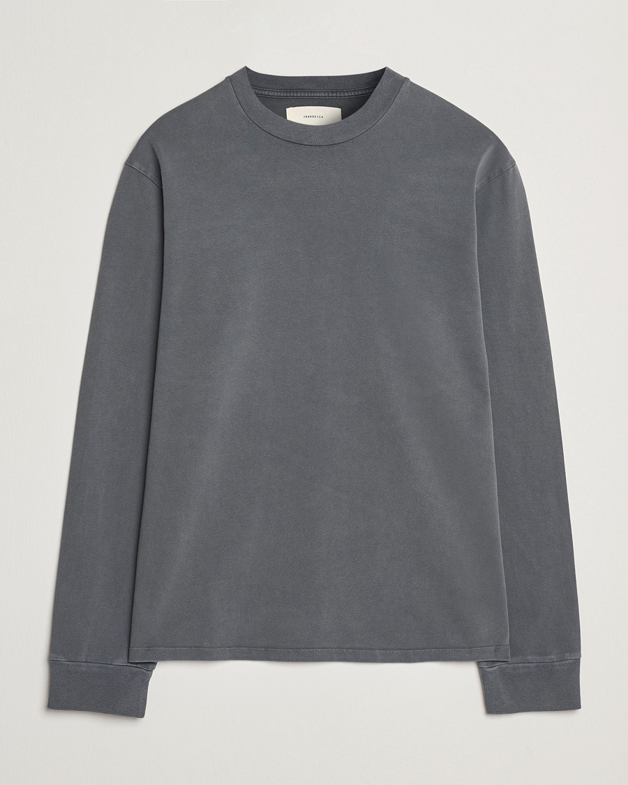 Homme | Pulls Et Tricots | Jeanerica | Clement Crew Neck Sweatshirt Washed Black