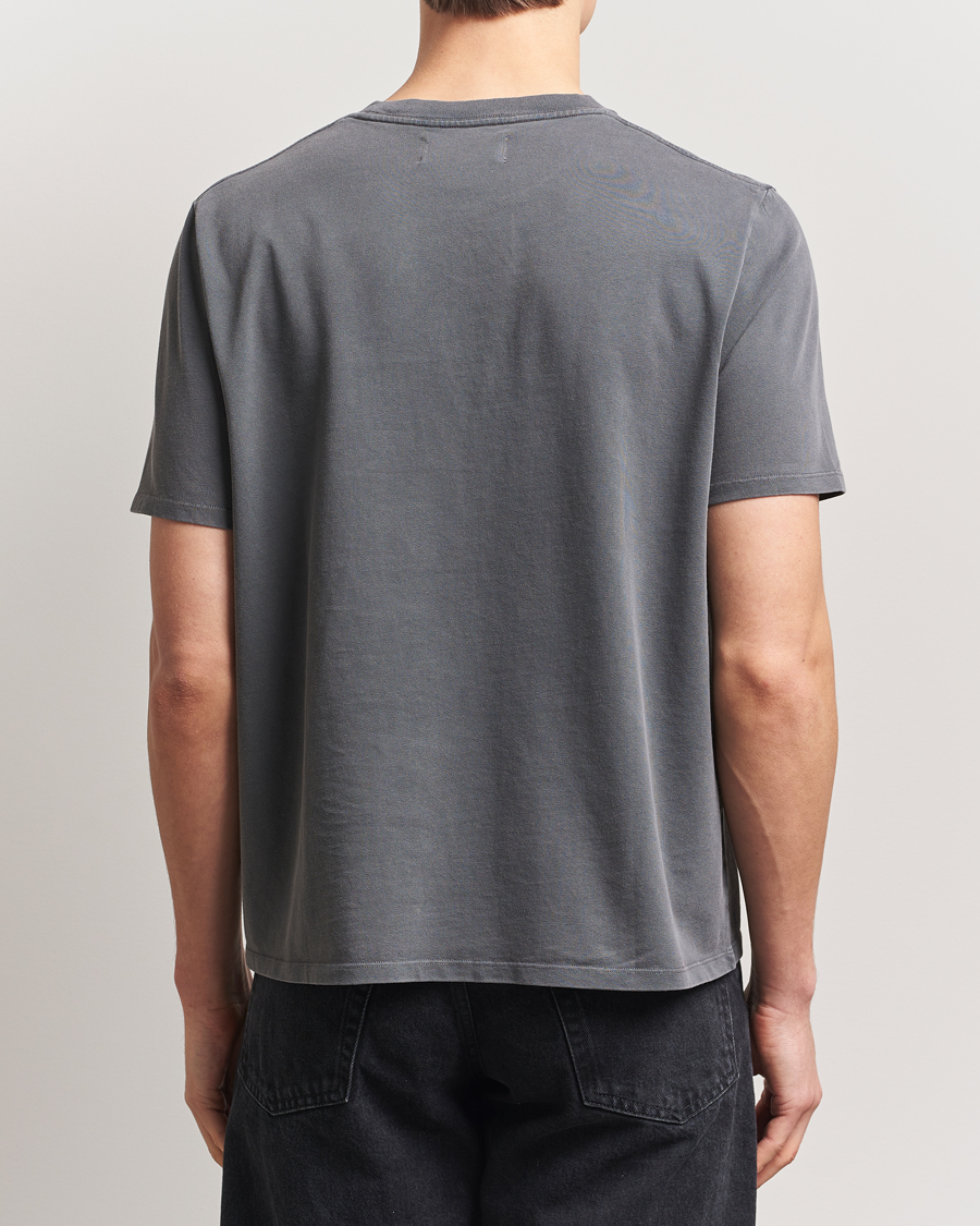 Homme | T-shirts | Jeanerica | Delon Crew Neck T-Shirt Washed Black