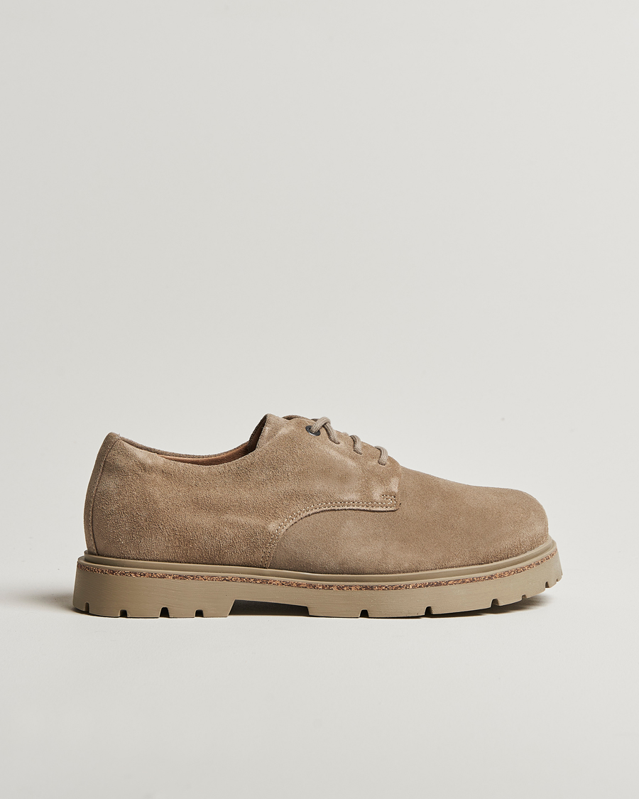 Homme | BIRKENSTOCK Highwood Suede Derby Taupe | BIRKENSTOCK | Highwood Suede Derby Taupe