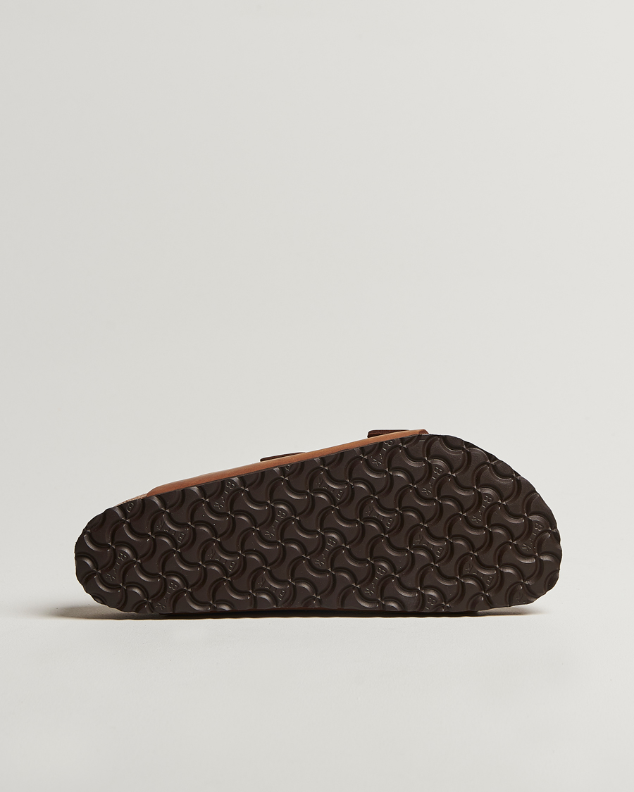 Homme | Sandales Et Mules | BIRKENSTOCK | Arizona Classic Footbed Cognac Oiled Leather