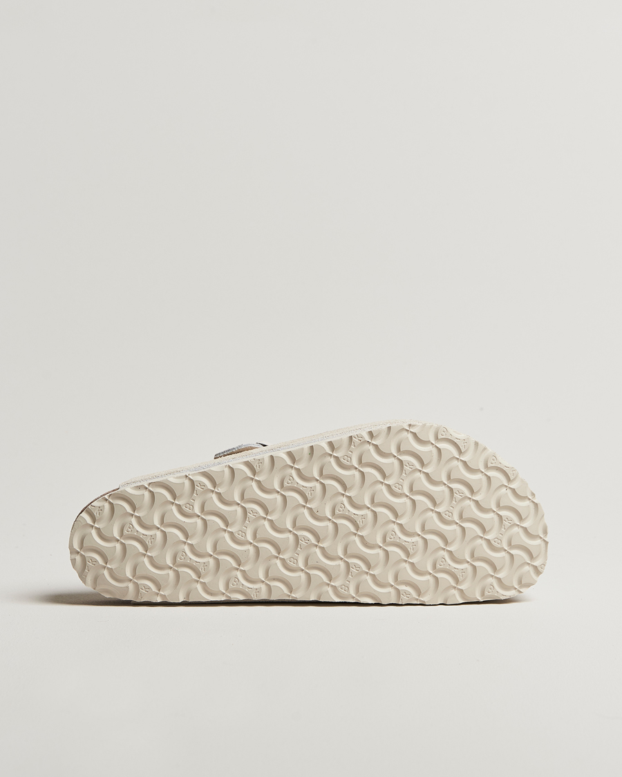 Homme | BIRKENSTOCK Boston Soft Footbed Antique White Suede | BIRKENSTOCK | Boston Soft Footbed Antique White Suede