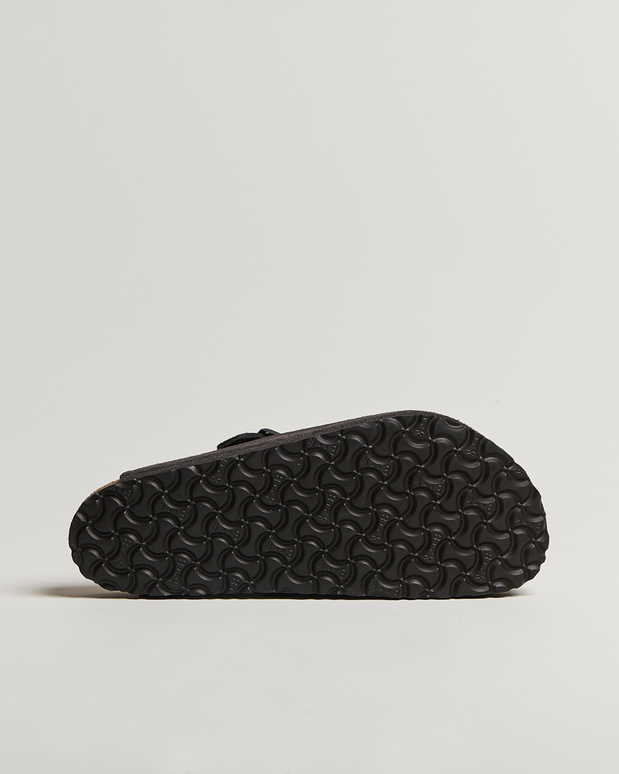 Homme | BIRKENSTOCK Boston Classic Footbed Velvet Grey Suede | BIRKENSTOCK | Boston Classic Footbed Velvet Grey Suede