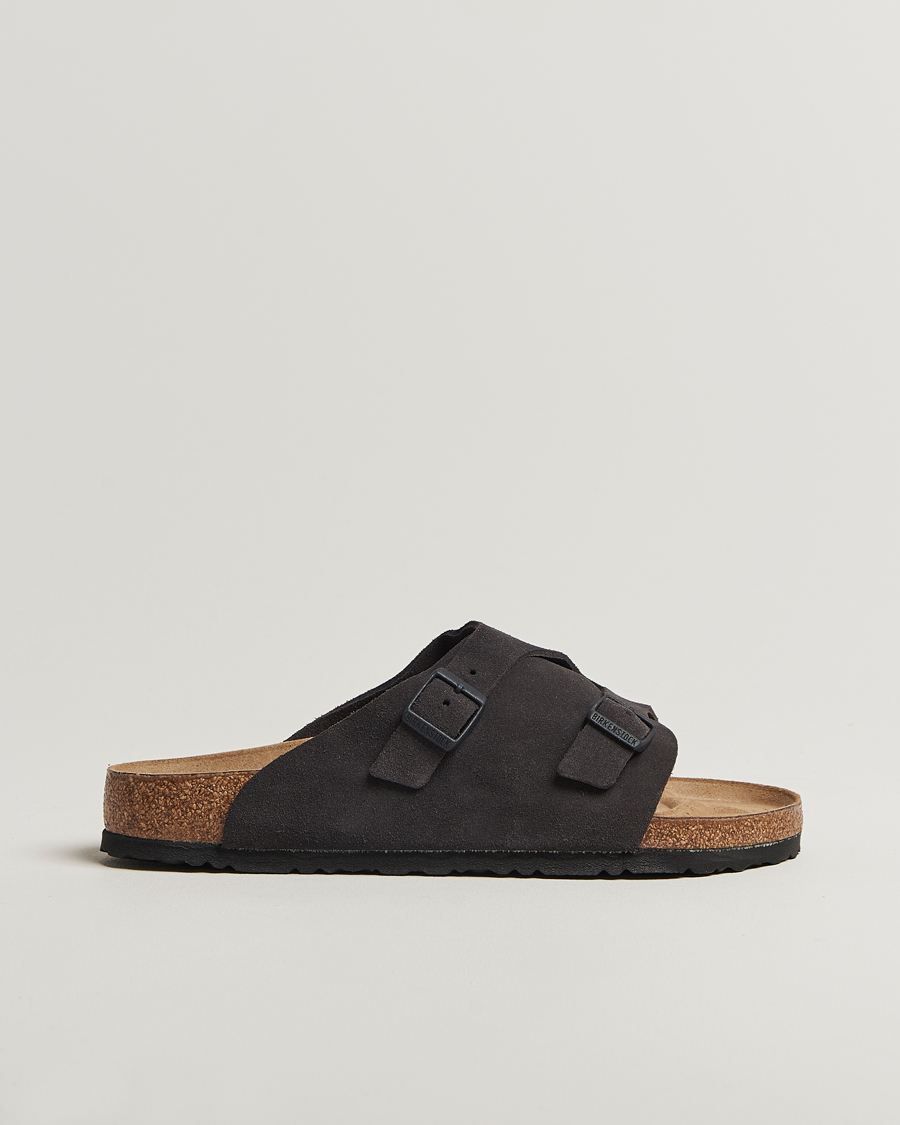 Homme | BIRKENSTOCK Zürich Velvet Grey Suede | BIRKENSTOCK | Zürich Velvet Grey Suede
