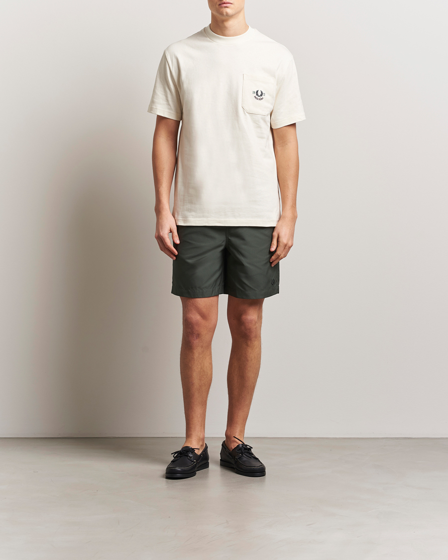 Homme | Maillots De Bain | Fred Perry | Classic Swimshorts Court Green S