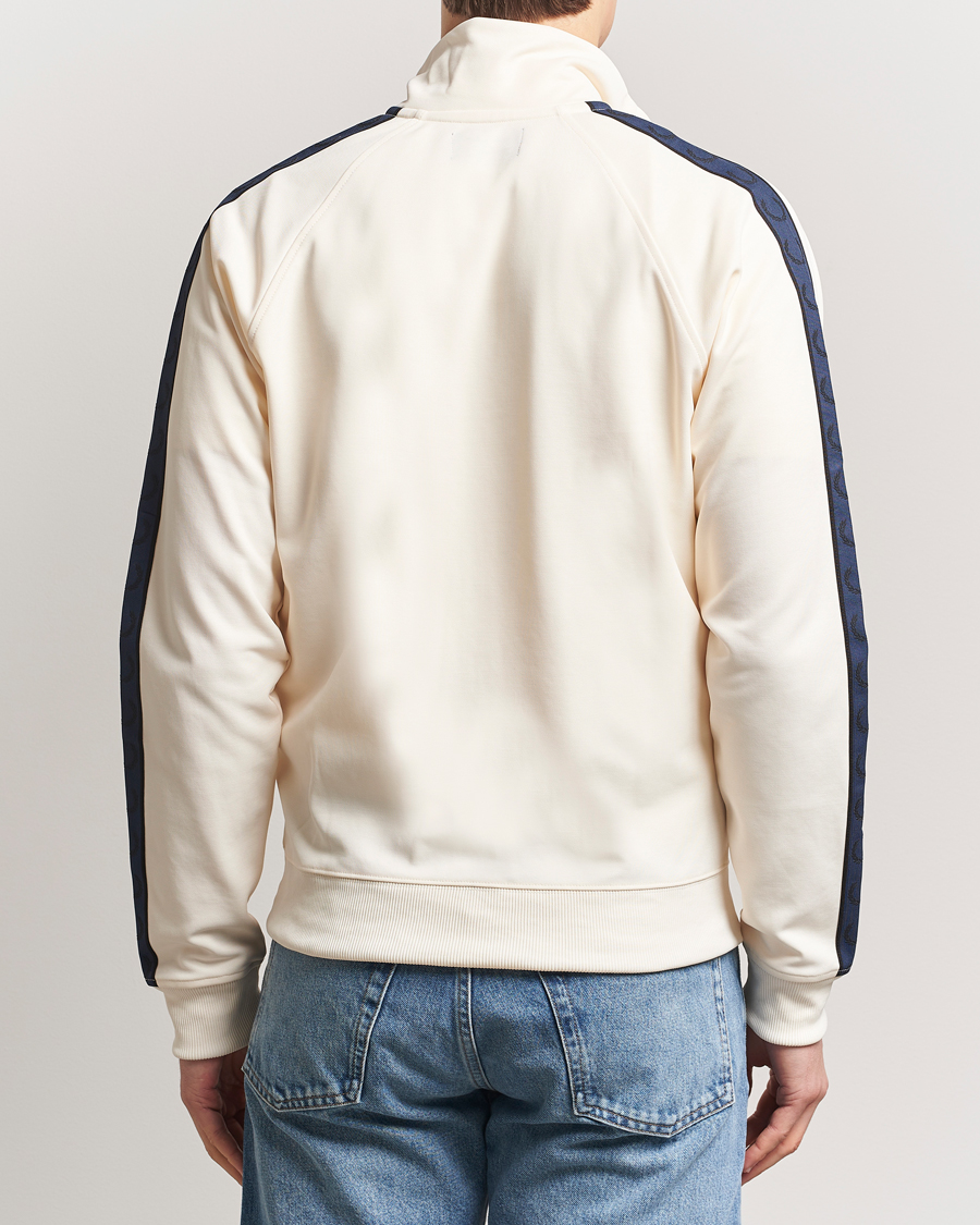 Homme | Pulls Et Tricots | Fred Perry | Taped Track Jacket Ecru