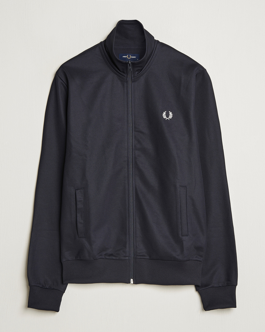 Homme | Pulls Et Tricots | Fred Perry | Track Jacket Navy