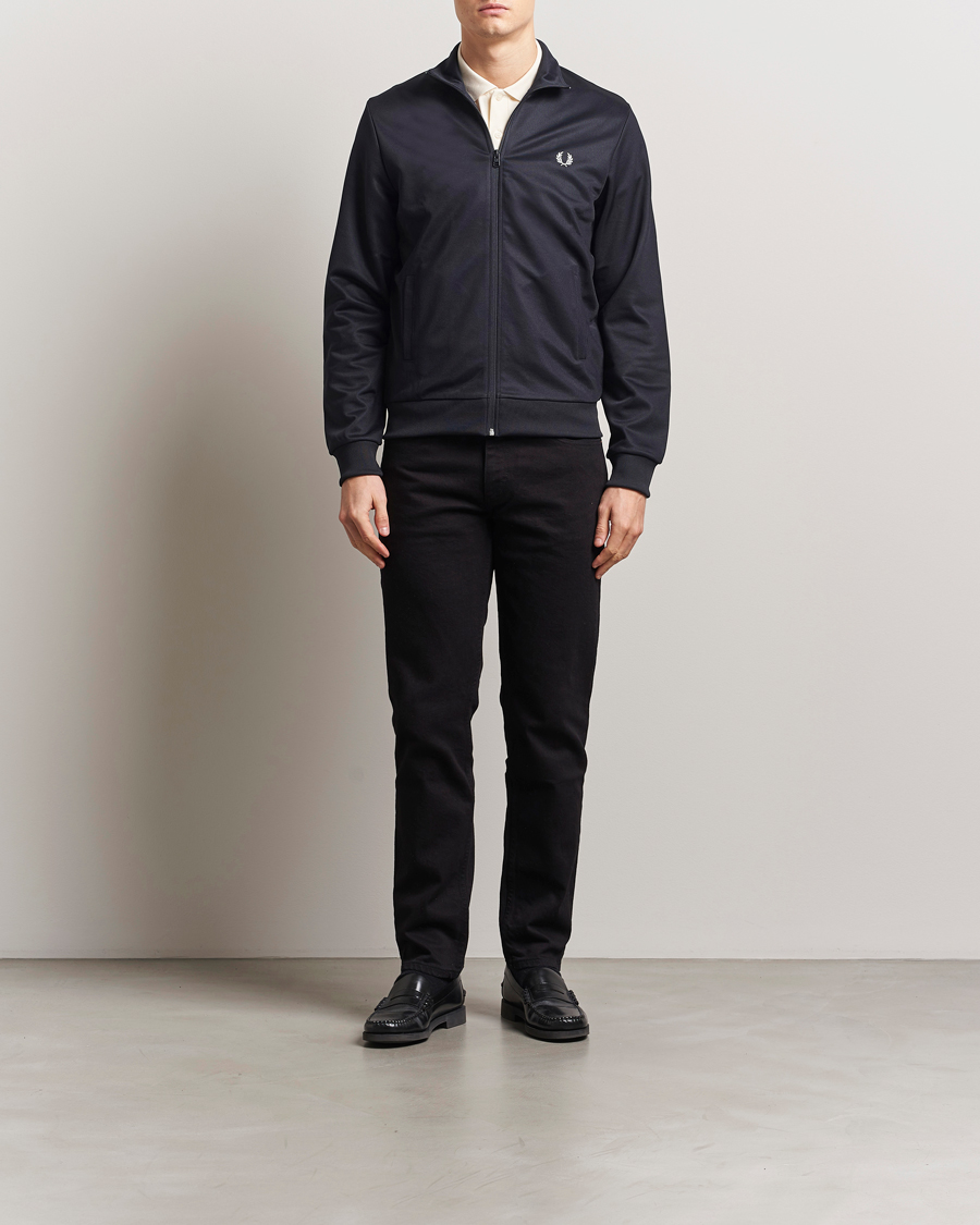 Homme | Pulls Et Tricots | Fred Perry | Track Jacket Navy