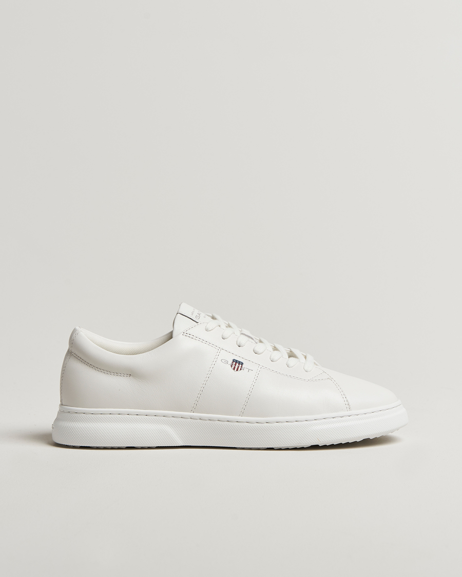 Homme | GANT Joree Lightweight Leather Sneaker White | GANT | Joree Lightweight Leather Sneaker White