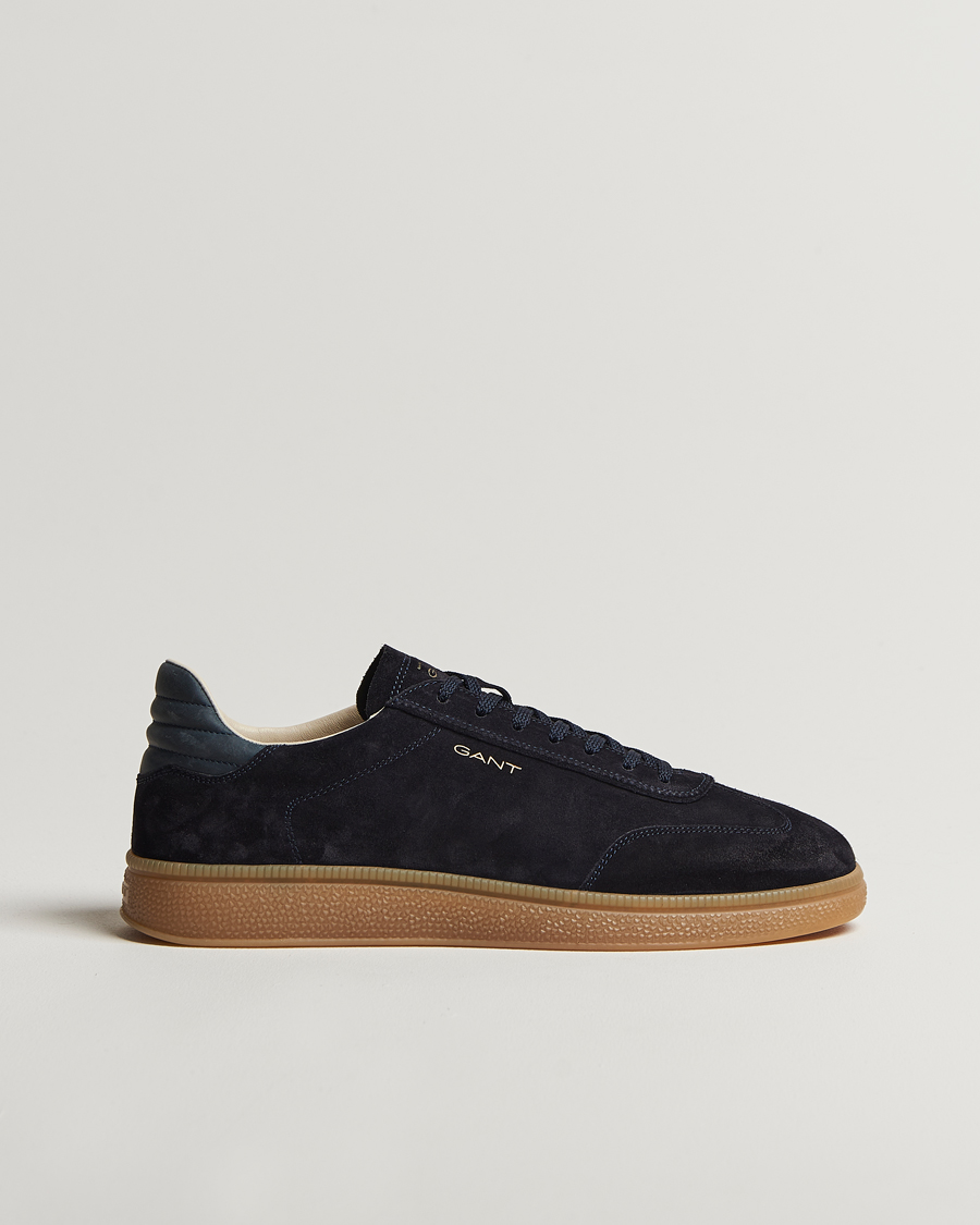 Homme | GANT Cuzmo Suede Sneaker Marine | GANT | Cuzmo Suede Sneaker Marine