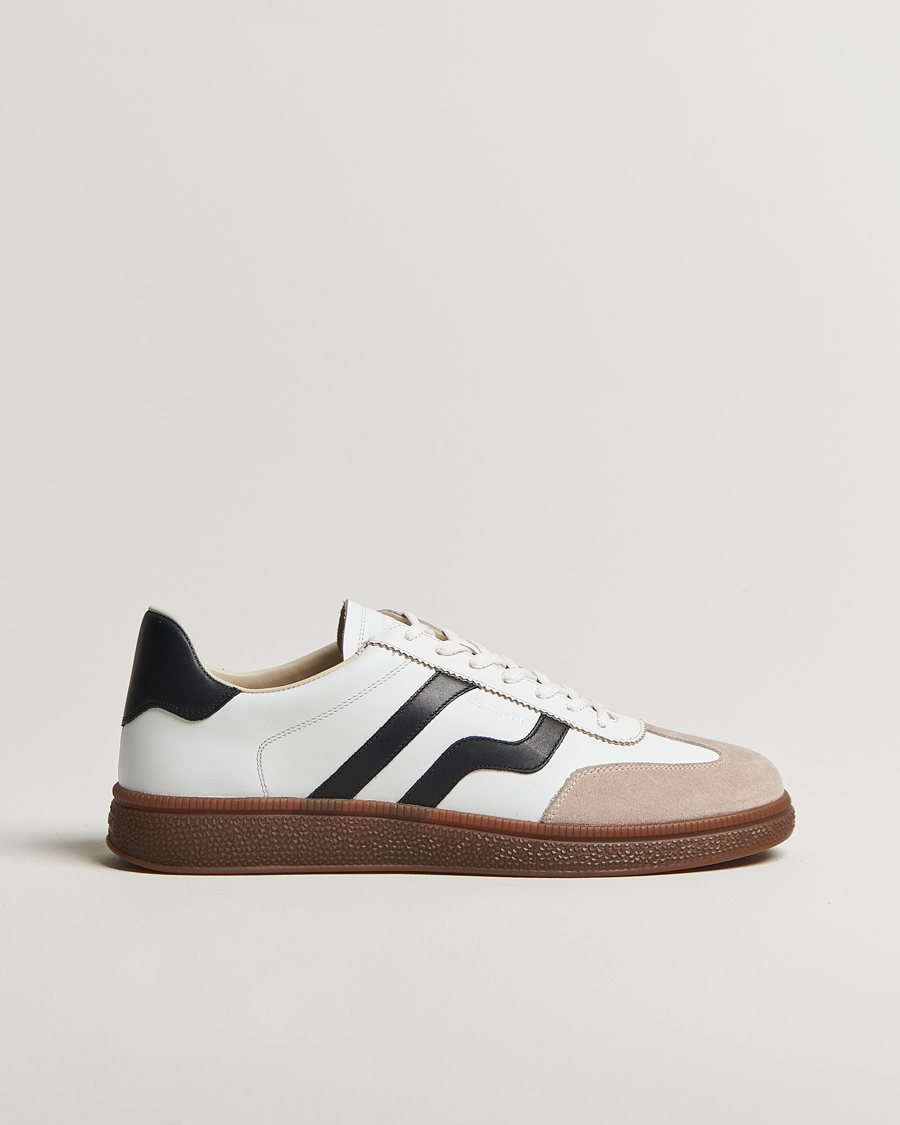 Homme | GANT Cuzmo Sneaker White/Black | GANT | Cuzmo Sneaker White/Black