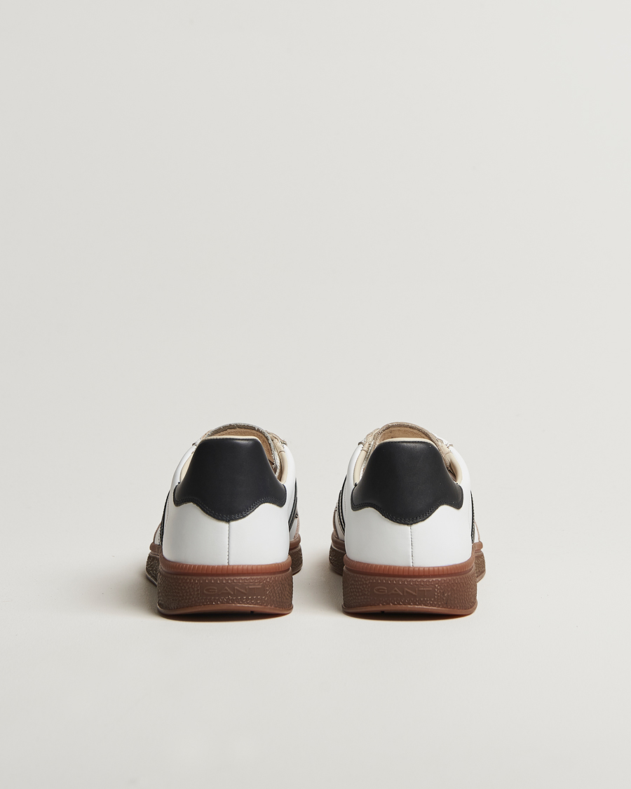 Homme | GANT Cuzmo Sneaker White/Black | GANT | Cuzmo Sneaker White/Black