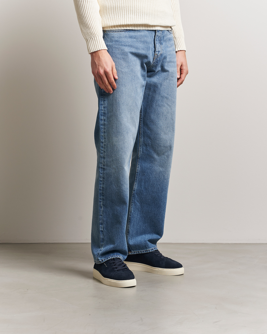 Homme | GANT Mc Julien Suede Sneaker Marine | GANT | Mc Julien Suede Sneaker Marine