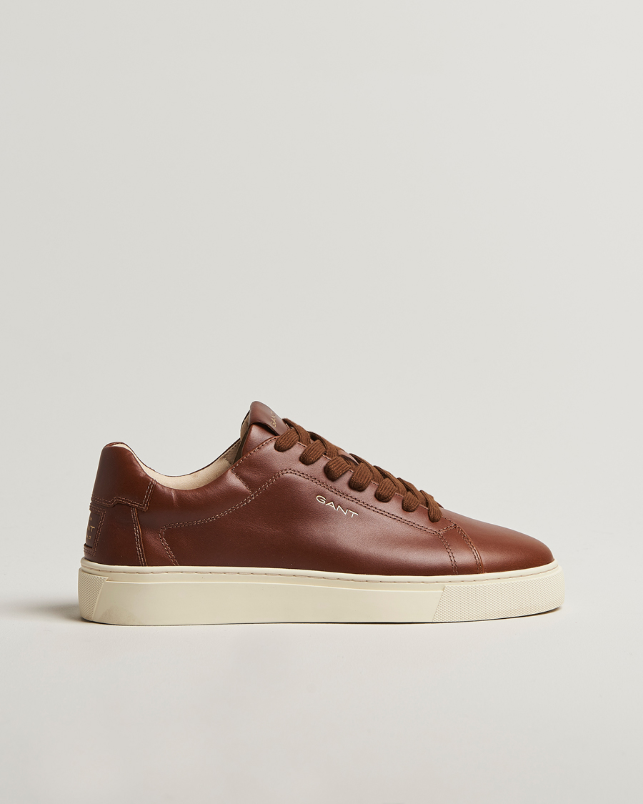 Homme | GANT Mc Julien Leather Sneaker Cognac | GANT | Mc Julien Leather Sneaker Cognac