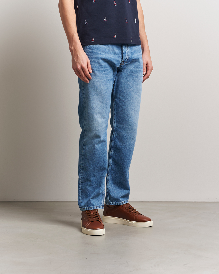 Homme | GANT Mc Julien Leather Sneaker Cognac | GANT | Mc Julien Leather Sneaker Cognac