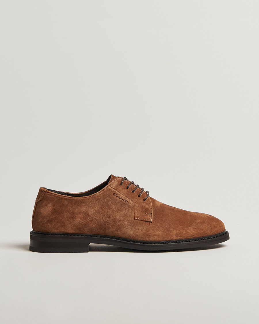 Homme | GANT Bidford Suede Derby Cognac | GANT | Bidford Suede Derby Cognac