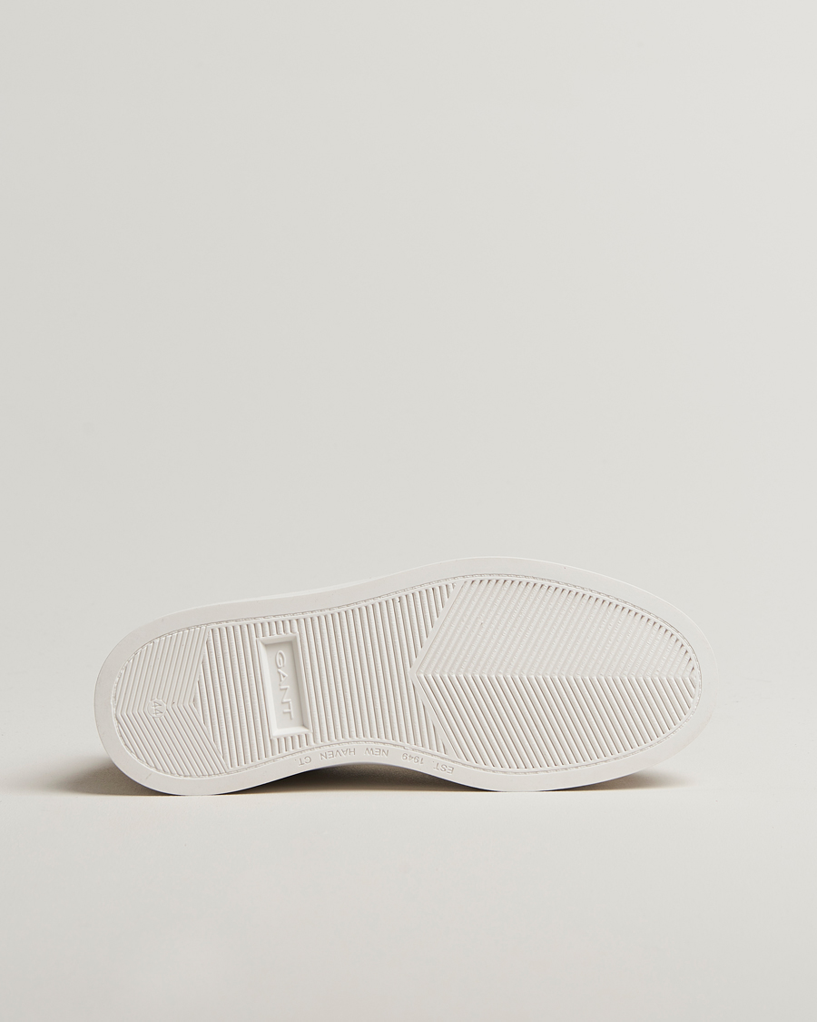 Homme | GANT Cuzmoon Leather Sneaker Beige/Cream | GANT | Cuzmoon Leather Sneaker Beige/Cream