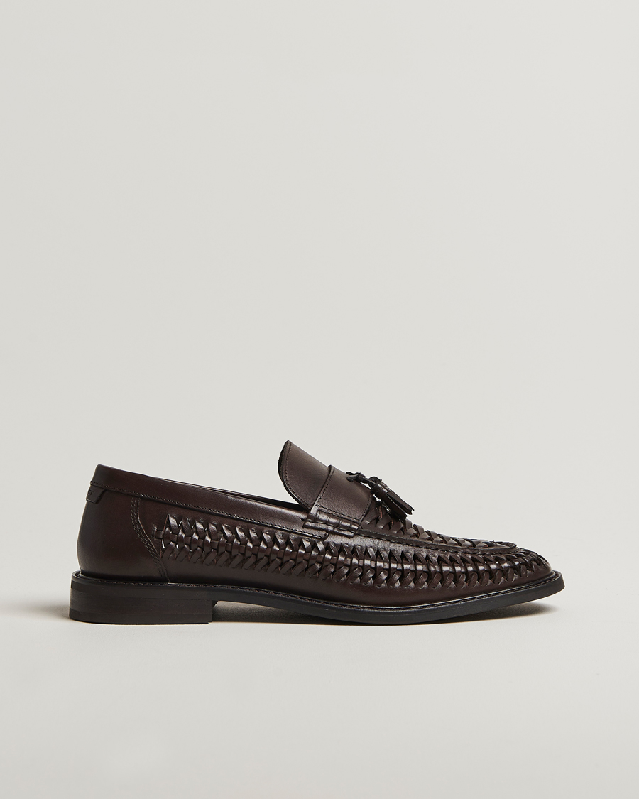 Homme | GANT Lozham Braided Tassle Loafer Dark Brown | GANT | Lozham Braided Tassle Loafer Dark Brown